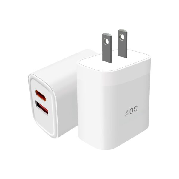 30W Dual Port Fast Charger