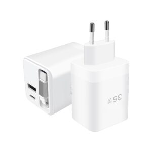 35W Fast Charging Charger (With retractable cord)