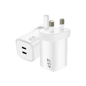 45W Dual Port Fast Charger
