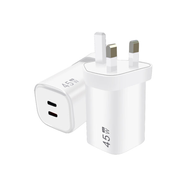 45W Dual Port Fast Charger