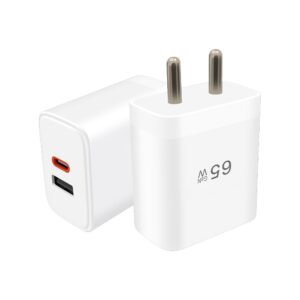 65W Dual Port Fast Charger